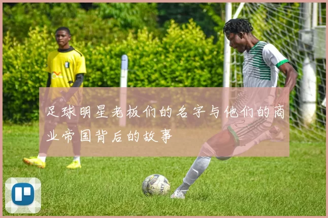 足球明星老板们的名字与他们的商业帝国背后的故事