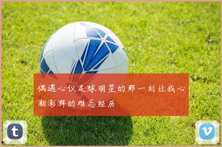 偶遇心仪足球明星的那一刻让我心潮澎湃的难忘经历