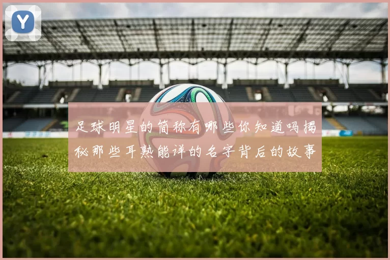 足球明星的简称有哪些你知道吗揭秘那些耳熟能详的名字背后的故事