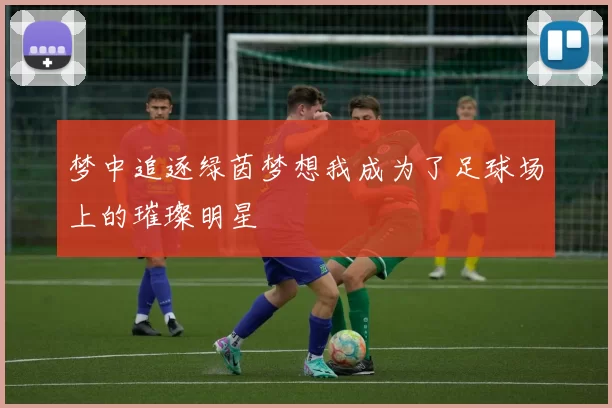 梦中追逐绿茵梦想我成为了足球场上的璀璨明星
